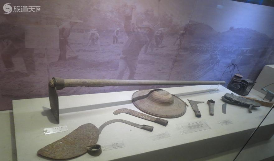 海南农垦博物馆-垦荒年代用过的工具